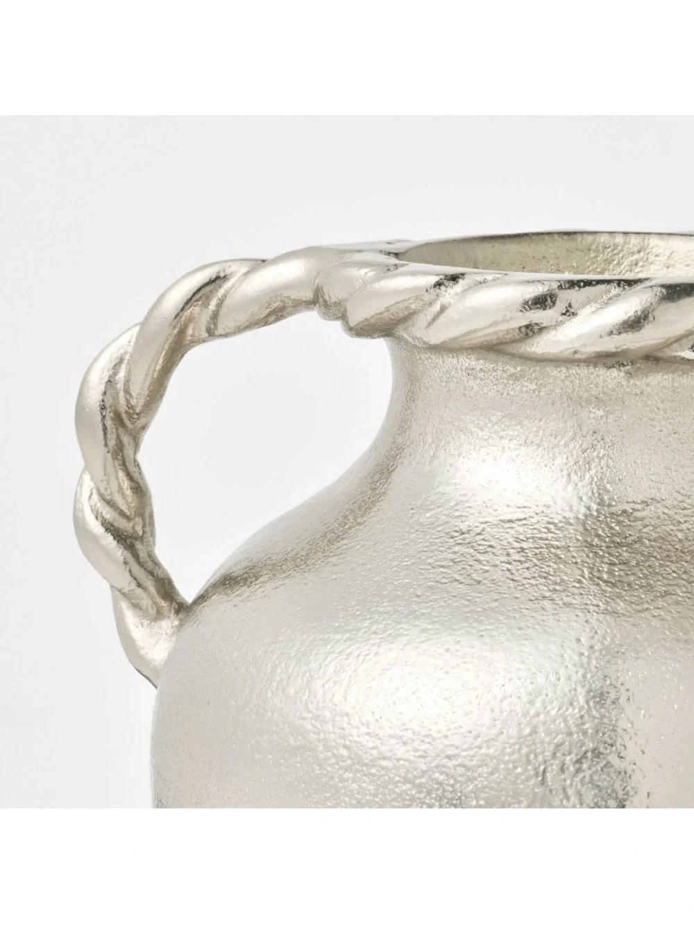 NWT Handled Vase Silver - Threshold designed with Studio McGee